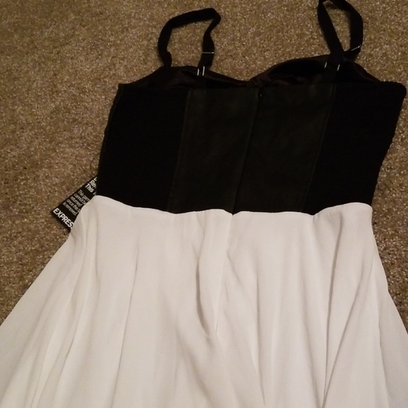 NWT Express Dress High-Low Maxi - Picture 7 of 7